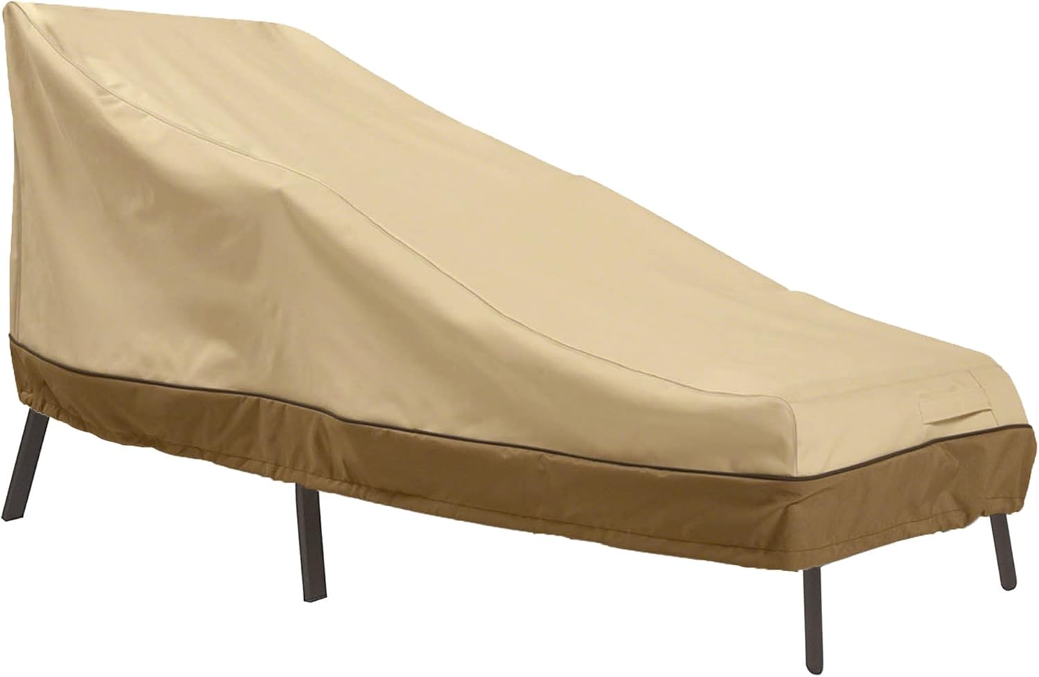 Classic Accessories Veranda Water-Resistant 66 Inch Patio Chaise Lounge Cover, Patio Furniture Covers - 28"D X 66"W X 27.5"H