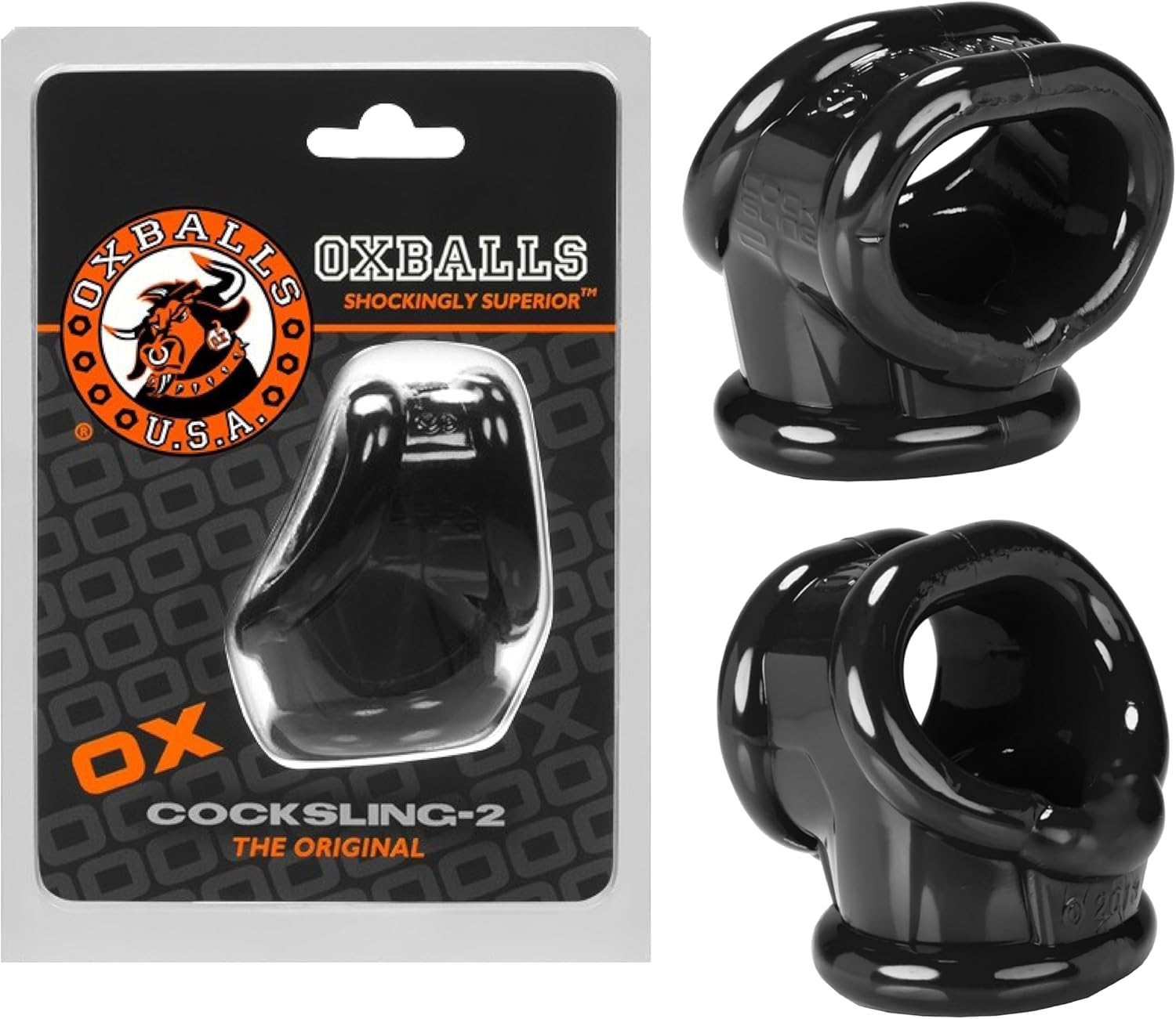 Oxballs Cocksling, Black, 95 Gram