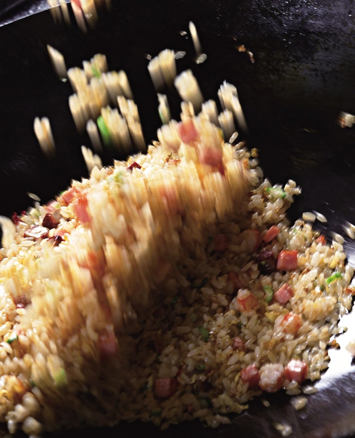 Pearl Metal HB-4214 Wok, Black, 10.6 Inches (27 Cm), Iron Beijing Pot image number 2