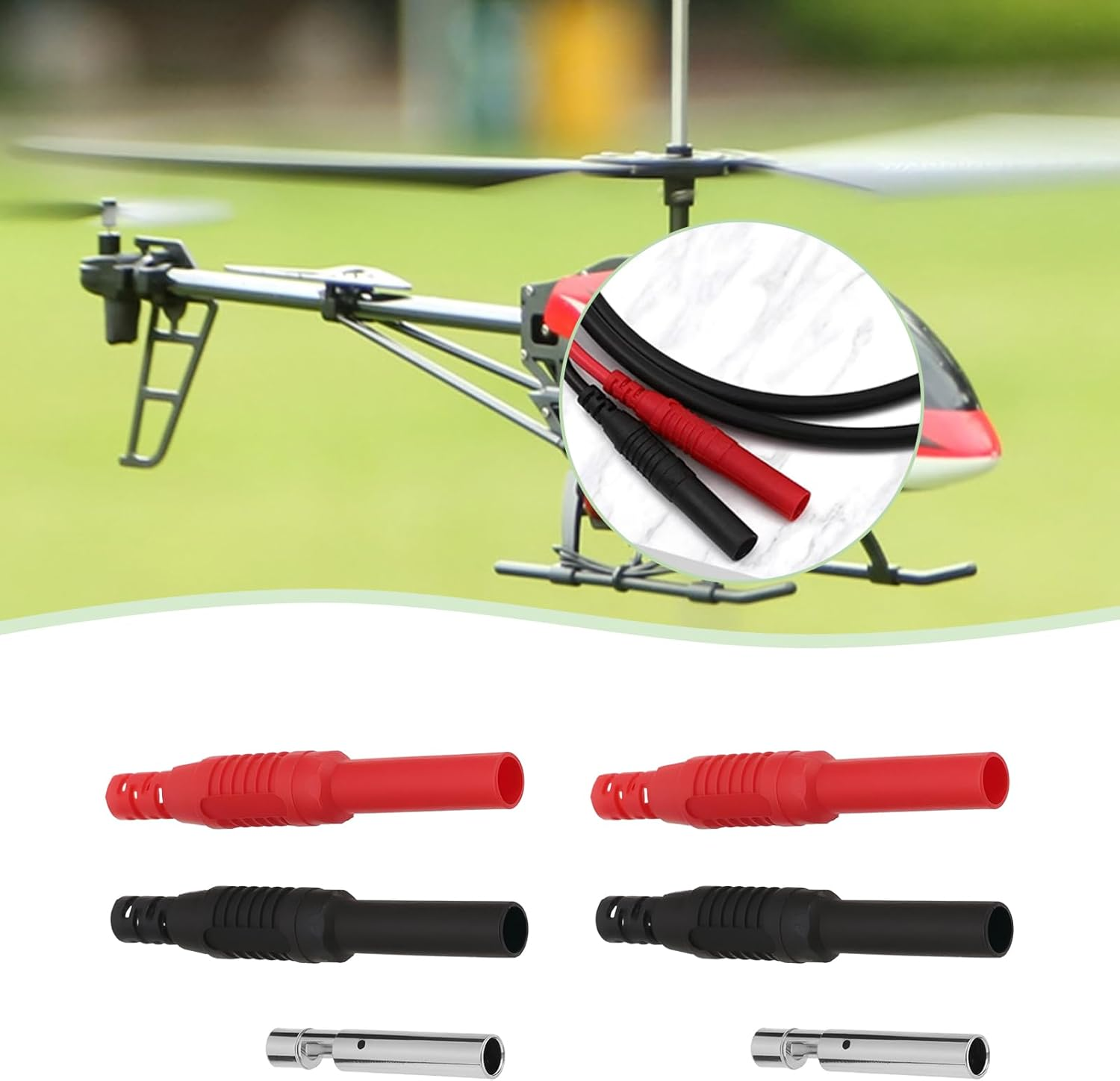 SING F LTD 10 Pcs 4Mm Banana Female Jack Socket Insulated Safety Shrouded Solder Connectors Electrical Test Banana Connectors for DIY and Electrical Testing image number 6