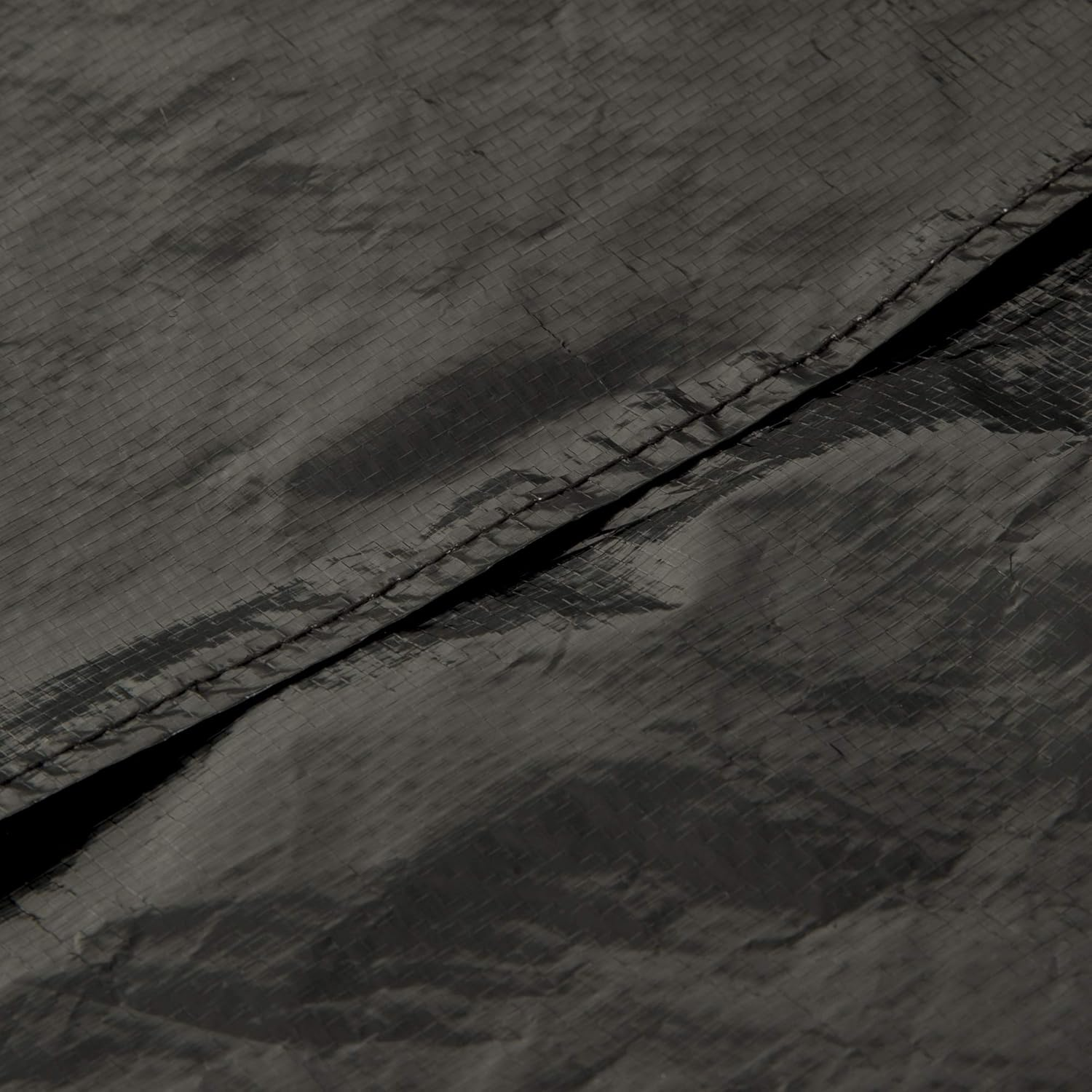 Grillman Economy 4 Burner Medium Flat Barbecue Cover Light Duty, Black, GM4FE image number 2