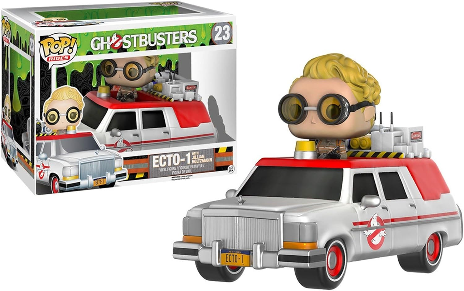 Funko Pop! Ghostbusters 2016 - Ecto-1 Ride Vinyl Figure, 3.75-Inch Height image number 1