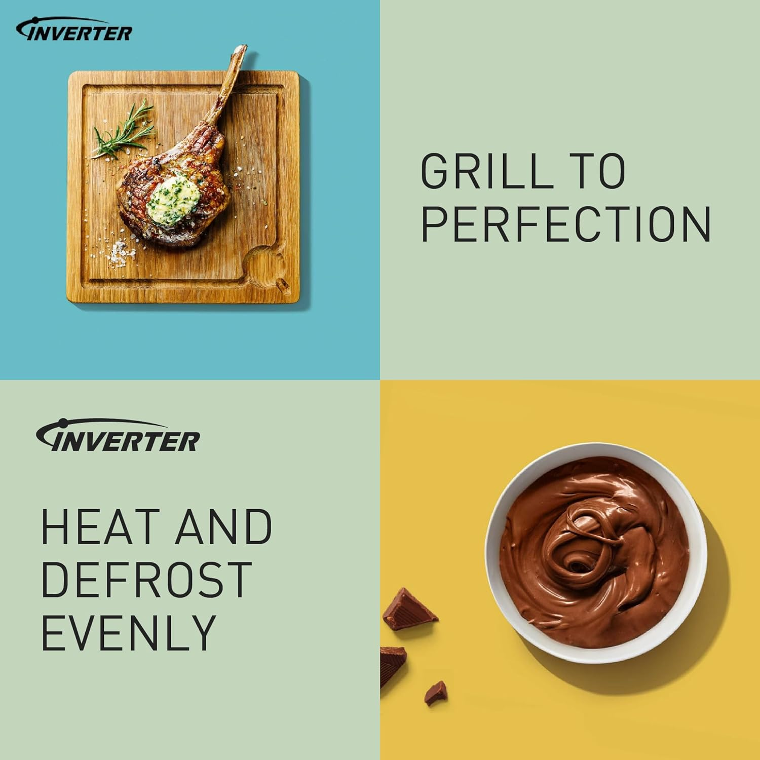 Panasonic 27L 1000W 3-In-1 Convection Microwave Oven, Stainless Steel (NN-CD58JSQPQ) image number 4