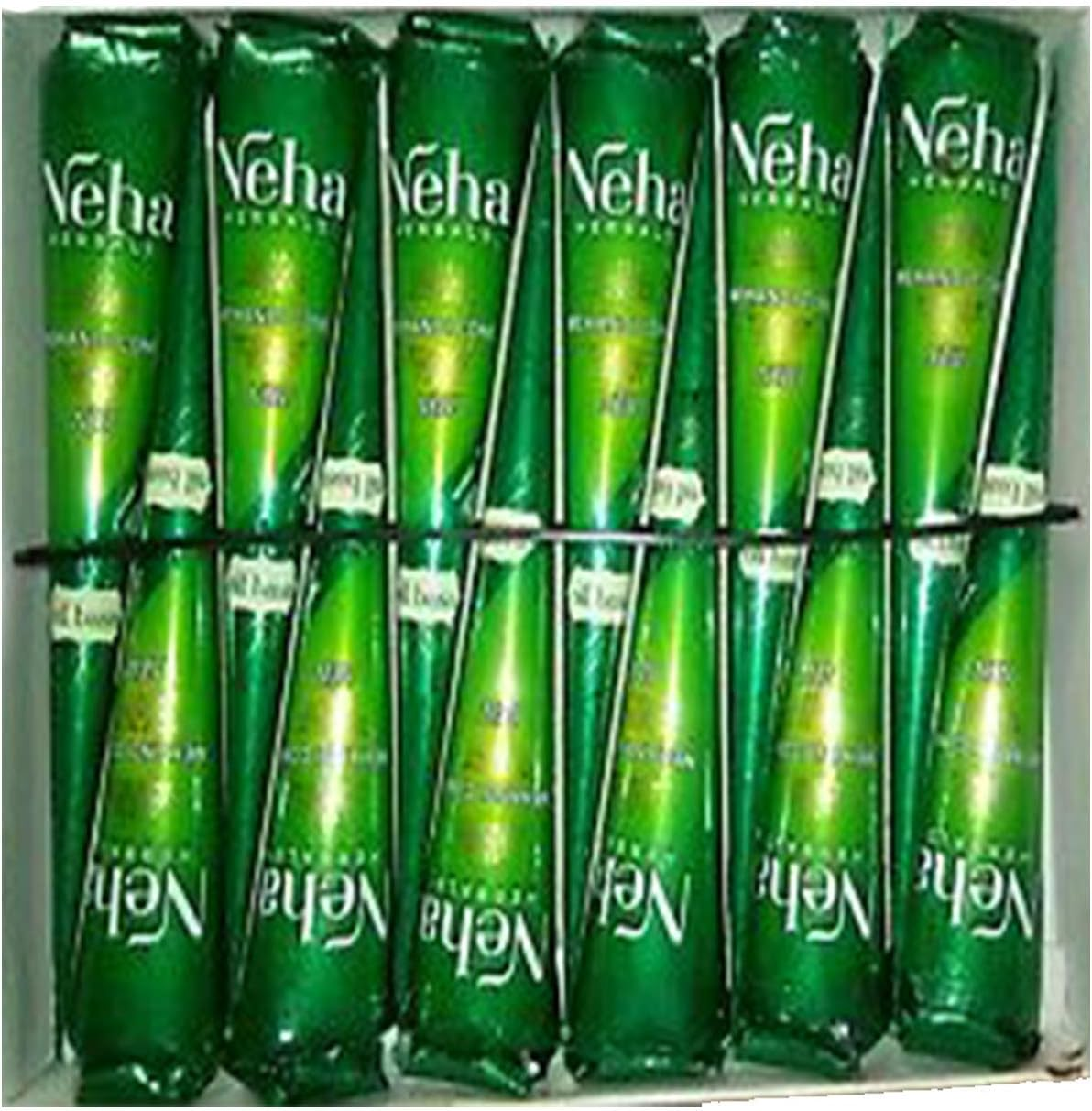 Neha Herbal Mehendi Cone Natural Mehendi (Pack of 12 Cone) image number 4