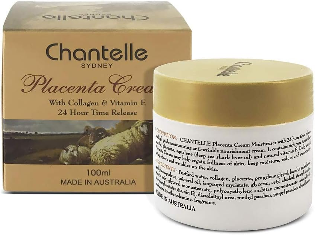 Chantelle Chantelle Placenta Cream with Collagen and Vitamin E, 100 Ml image number 3