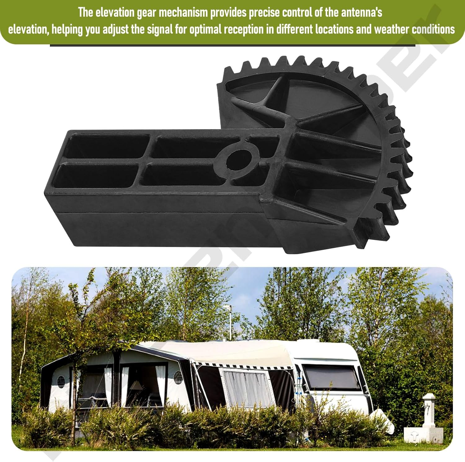 RP-3000 Elevating Gear Compatible with Winegard Sensar Antenna, for Caravans and Campers image number 2