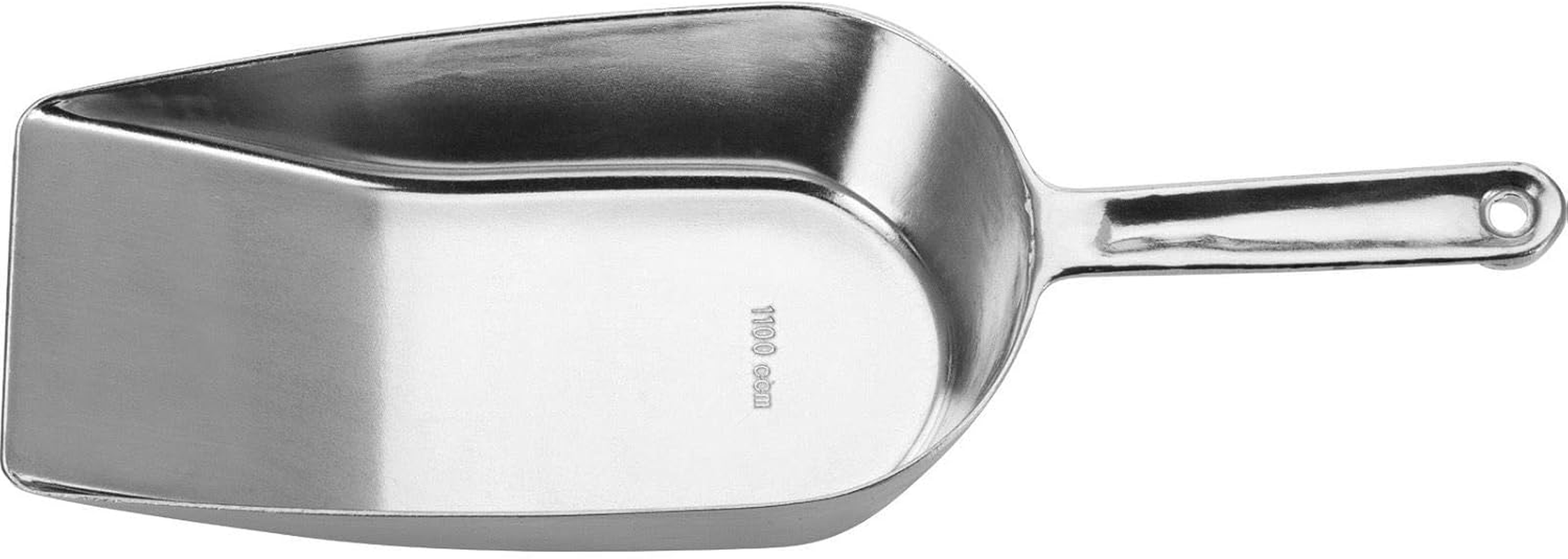 Westmark Hygia 91812291 Feed Weighing Scoop 1100 Ml, Stainless Steel, Silver image number 2