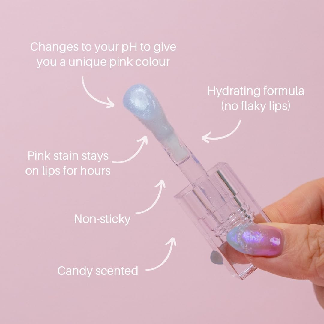Cheekyglo Colour Changing Lip Oil (Candy) | Ultra-Hydrating & Moisturizing | Magic Lip Gloss | Juicy & Glossy Lips | Non-Sticky Feel | Transfer Proof | 12Hr Lip Stain | Candy Scented | Colour Changing Technology image number 3