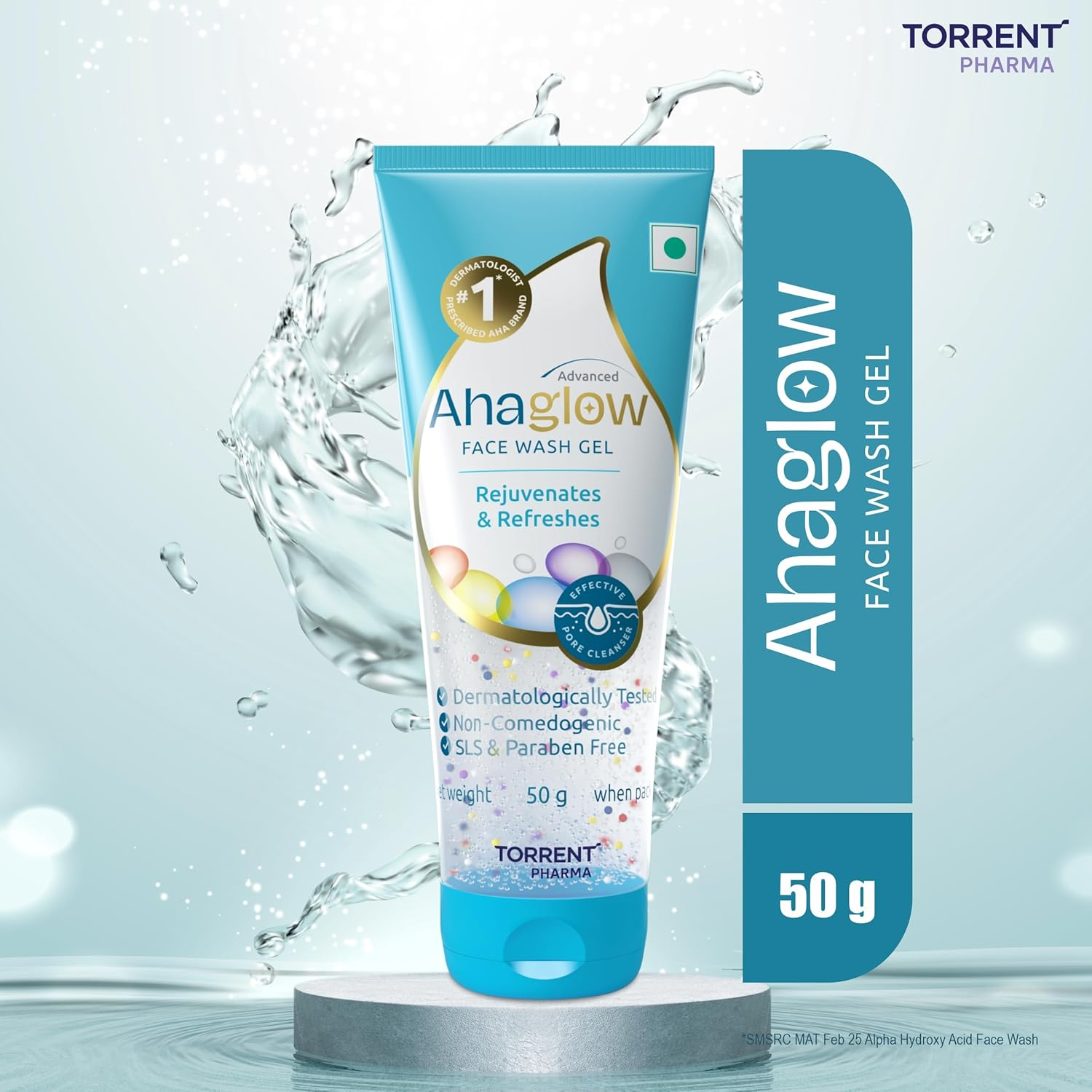 AHAGLOW FACE WASH 50GM image number 2
