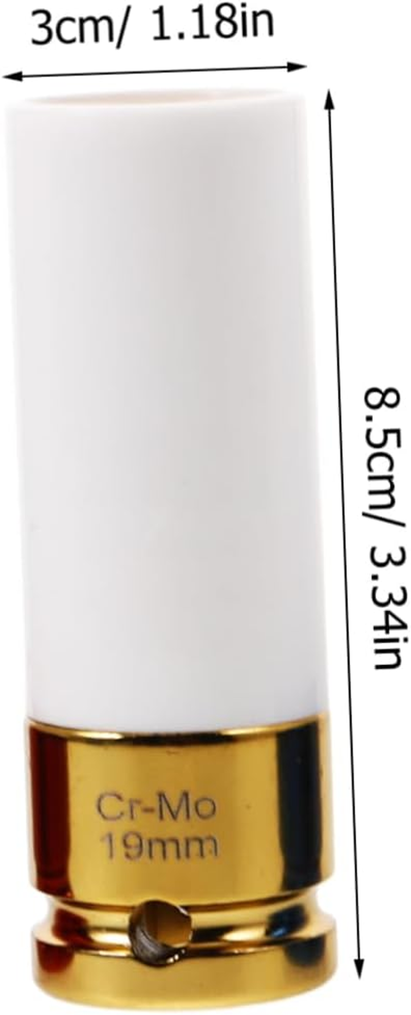 TIDTALEO 3Pcs Wheel Lug Nut Sockets Rim Protector Car Wheel Socket Set Non Marring