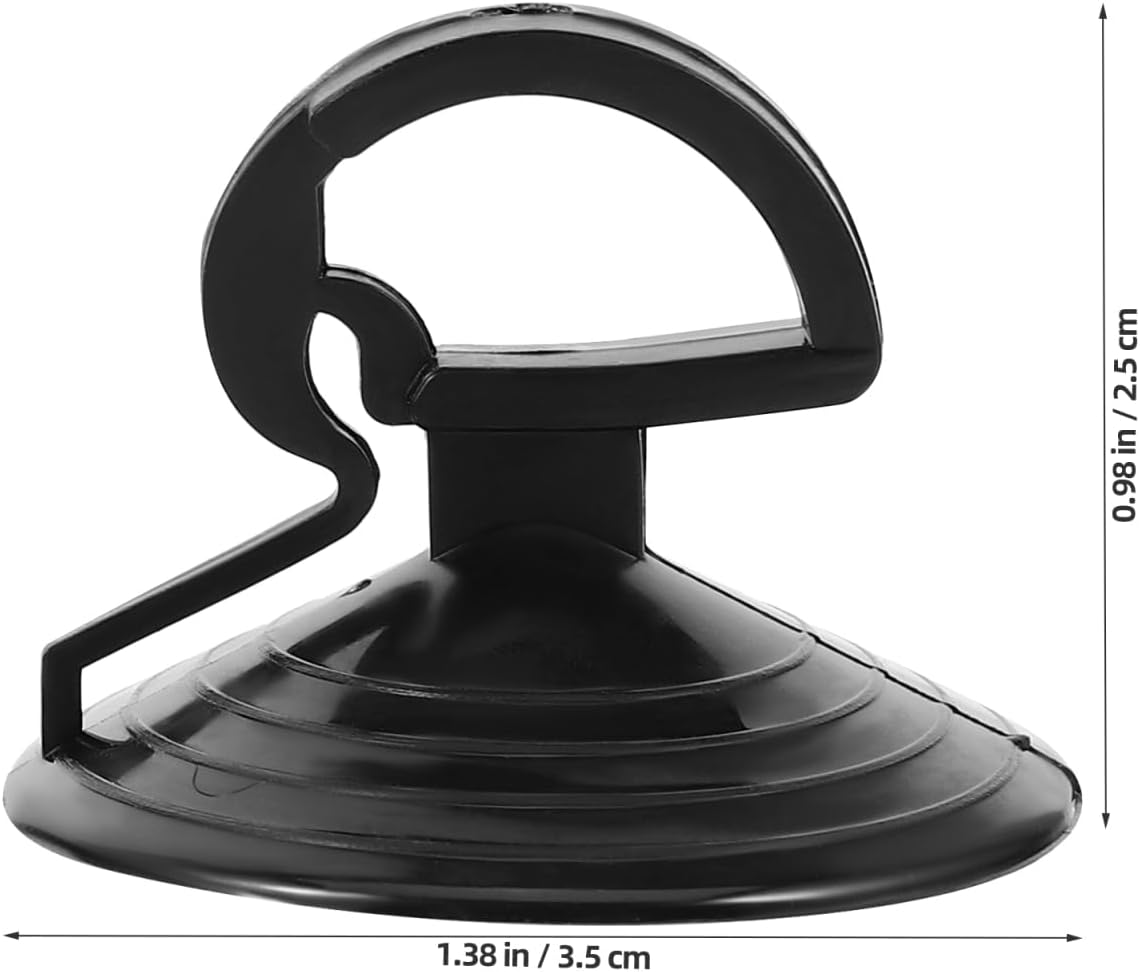 Luxshiny Light Bulb Suction Cup Removal Tool 10Pcs Lamp Changer Head Suction Cup Light Bulb Remover for Halogen Bulb Mini Track Lights Remove Black image number 2