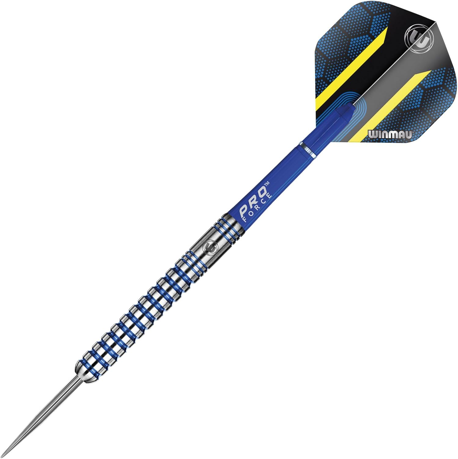 WINMAU Sub-Zero 24 Gram Professional Steeltip Tungsten Darts Set with Flights and Shafts (Stems) image number 2