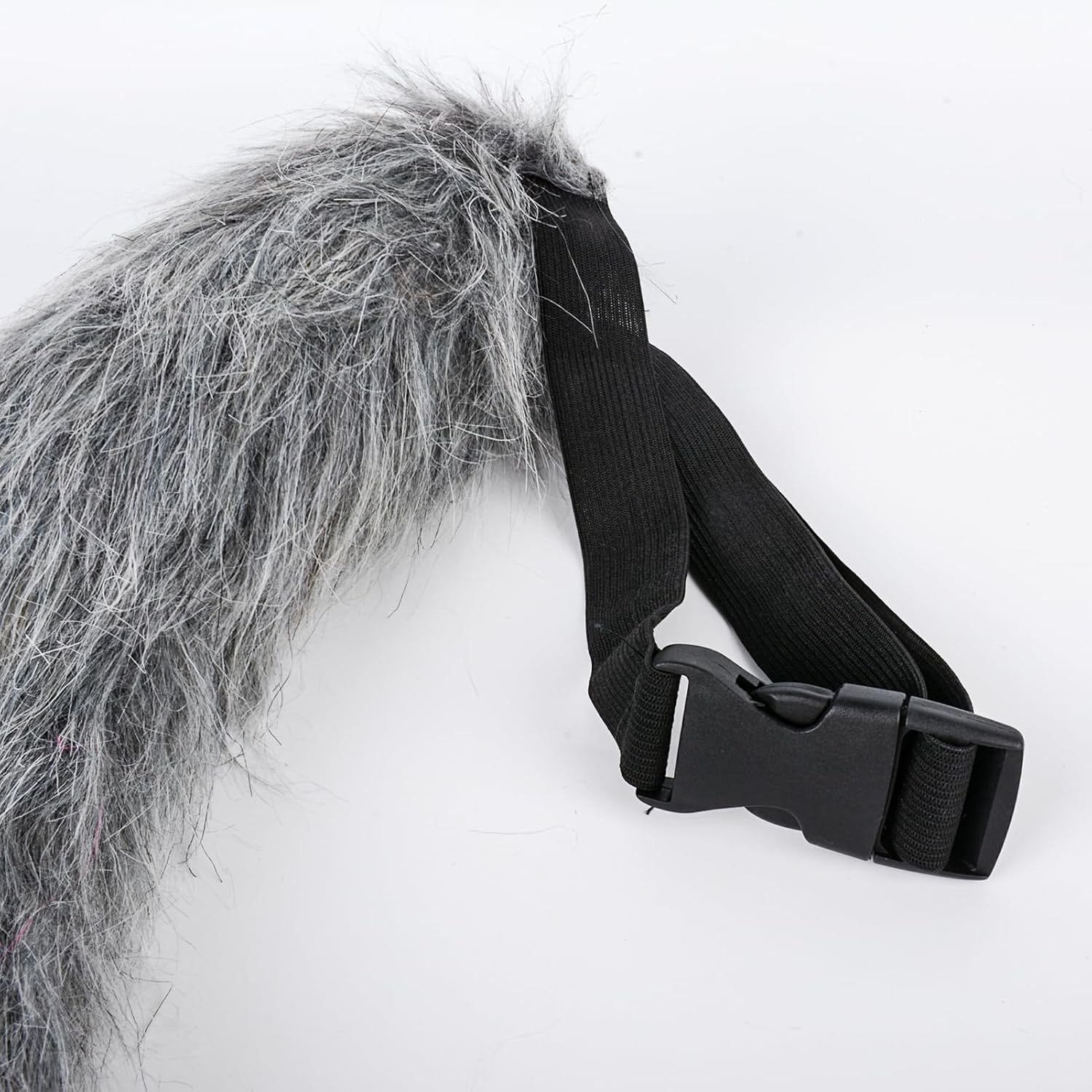 Fox Tail Therian Tail Realistic Furry Fur like Tail,Party Cosplay Suitable for Boys and Girls (Grey) image number 3