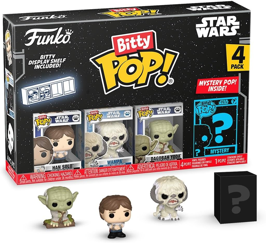 FUNKO Bitty POP!: Star Wars: the Empire Strikes Back S2 - Han 4-Pack image number 4