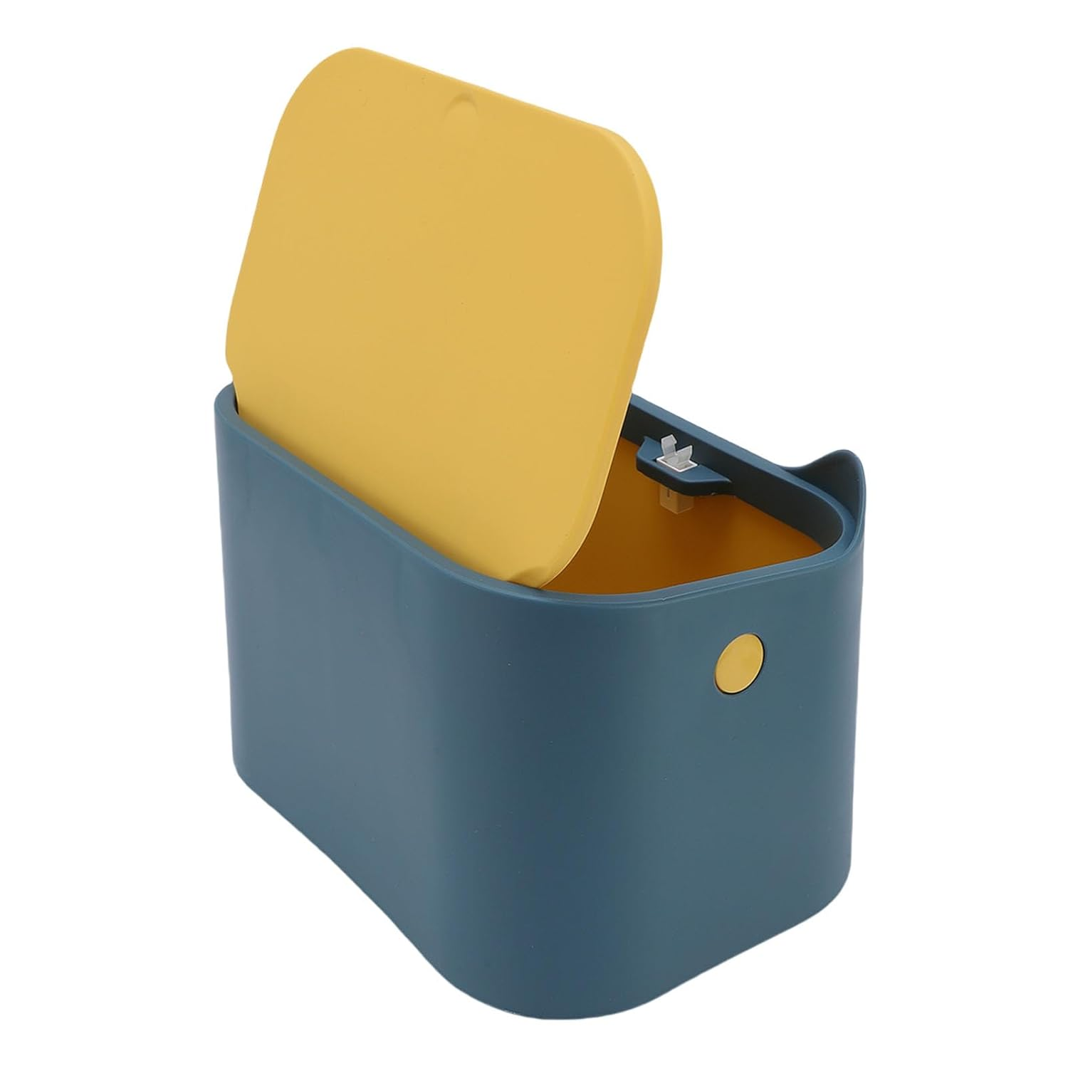 ASHATA Cat Litter Trash Canpet Poop Trash Cancat Litter Disposal Bincat Poop Garbage Cancat Can with Press Type Lidsmall Cat Bin image number 4