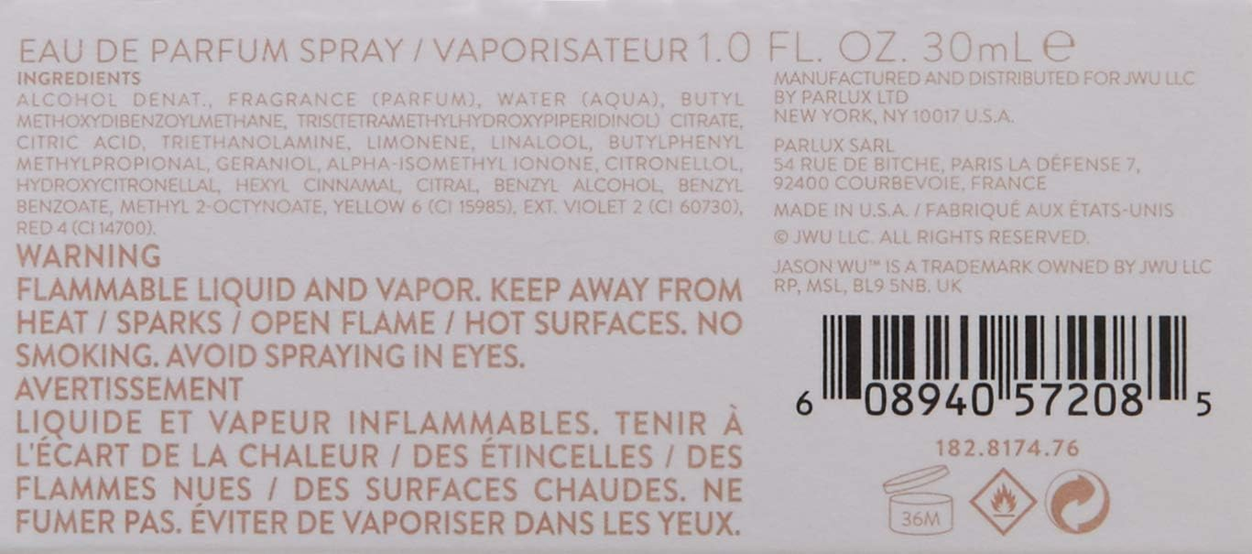 Jason Wu Eau De Parum Spray