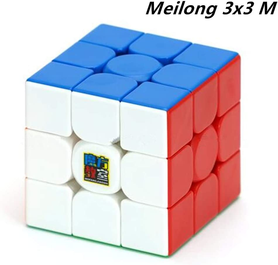Cuberspeed Moyu Meilong 3X3 M Magnetic Stickerless Speed Cube MFJS MEILONG 3X3X3 M Cubing Classroom Meilong 3X3 M Speed Cube image number 1