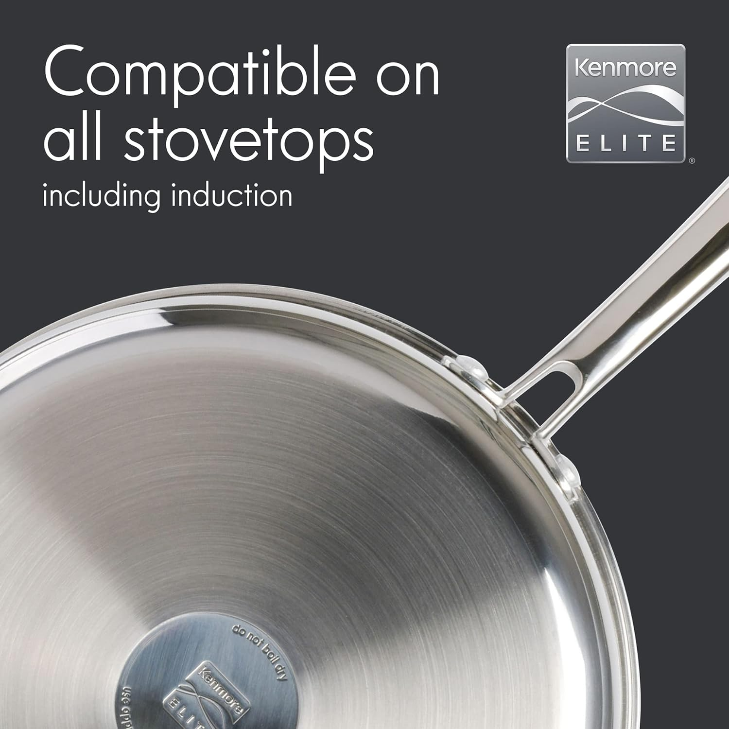 Gibson 126379.10 the Kenmore Devon Stainless Steel Cookware Set, 10-Piece image number 4