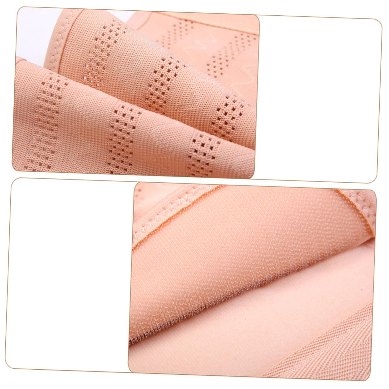 Healeved Breathable Maternity Support Belt Adjustable Pregnancy Abdominal Band for Pregnant Women Nude with Air Mesh Fabric and Hook Loop Design to Prevent Stretch Marks image number 4