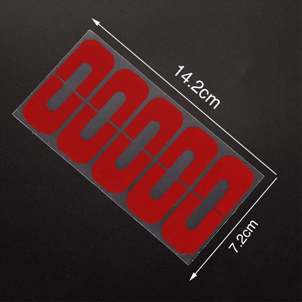 Pack of 200 Red Disposable Nail Tapes Cuticle Guard