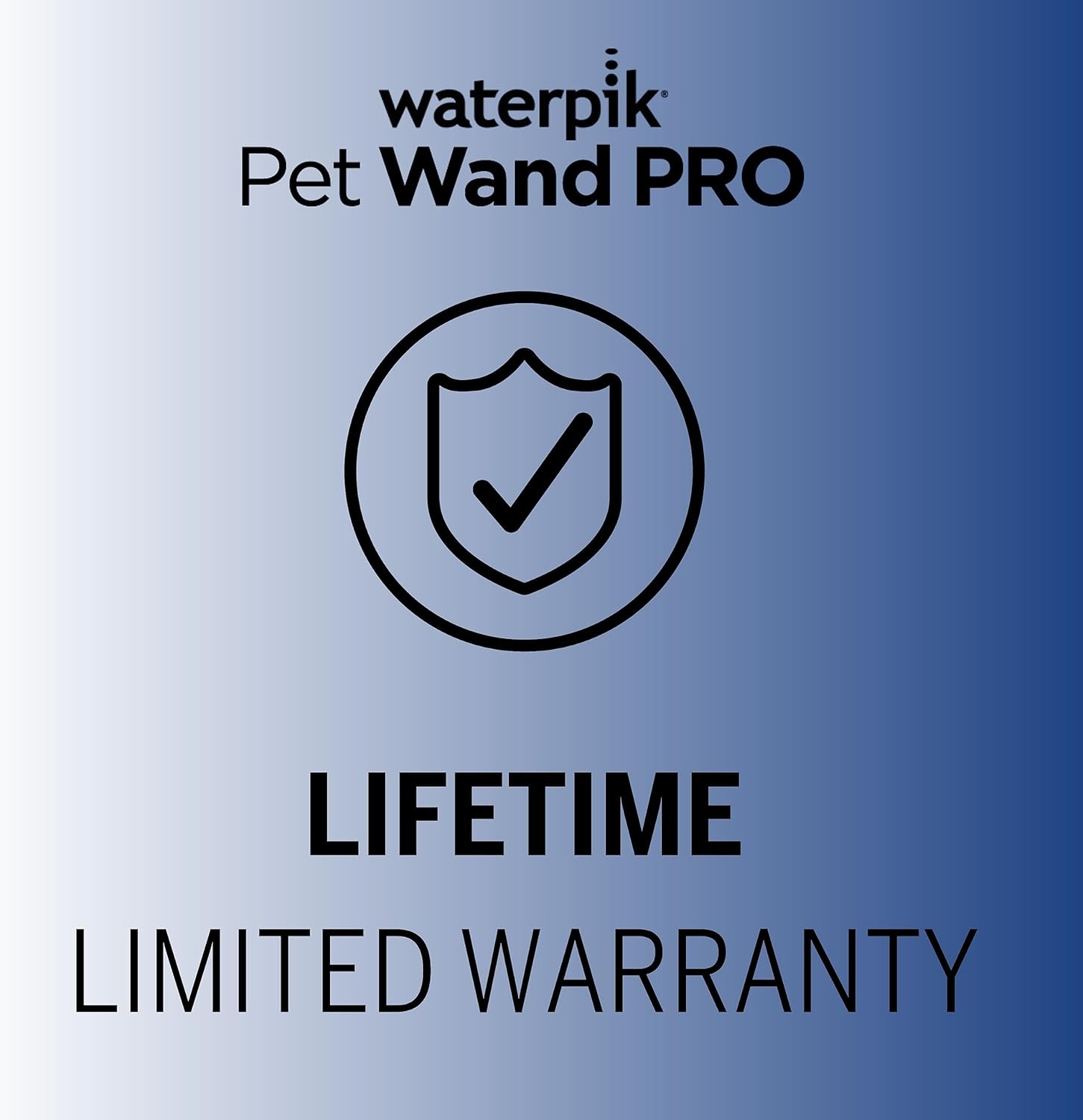 Waterpik Pet Wand Pro Dog Shower Attachment for Fast and Easy Dog Bathing and Cleaning, Indoor and Outdoor Sprayer Includes 8-Foot Flex Hose, Blue/Grey, PPR-252E image number 6