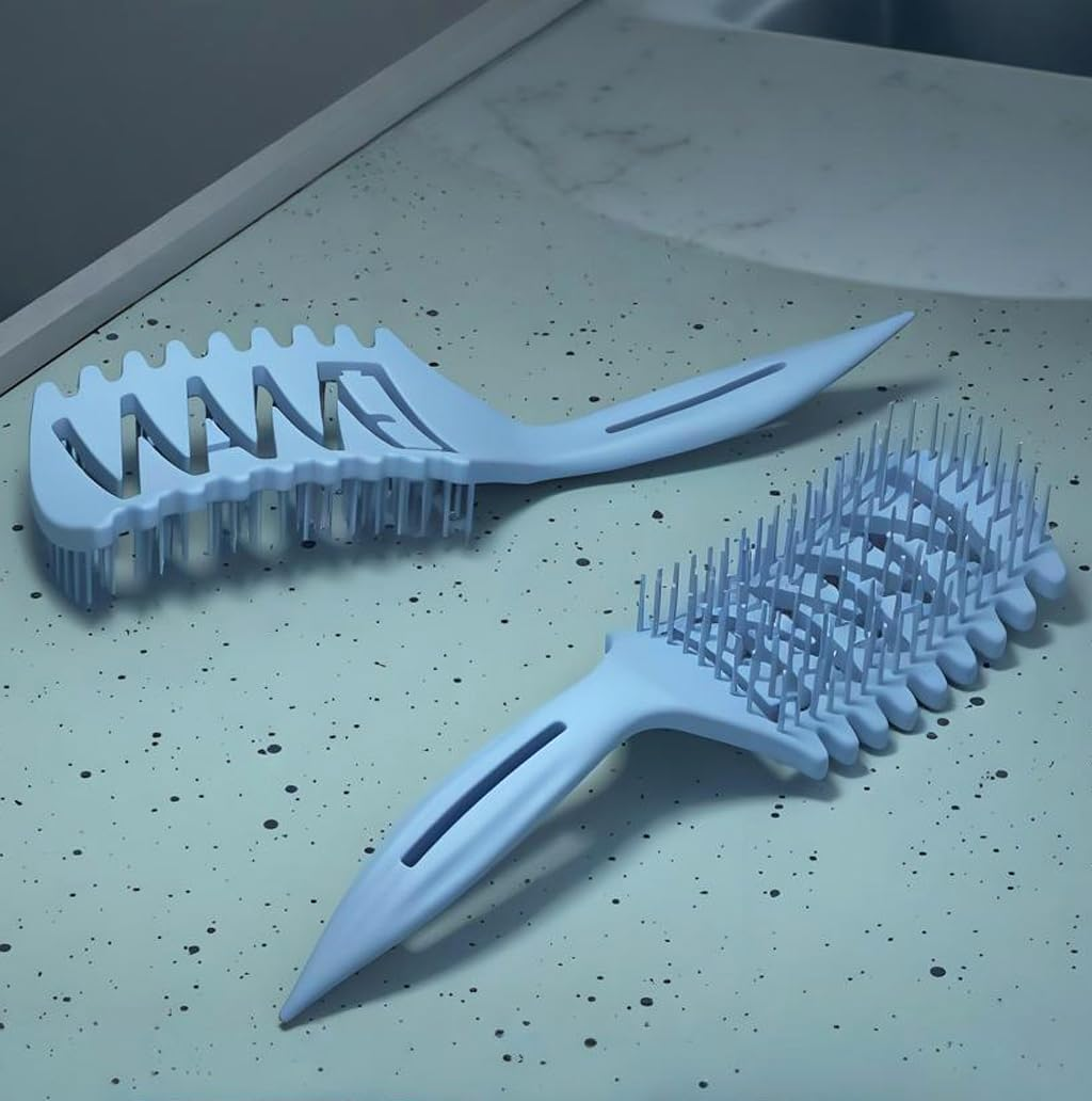 Ccbeauty Hair Styling Brush Hair Brush without Pulling Detangling Brush Curling Brush Styling Brush Scalp Massage Brush image number 4