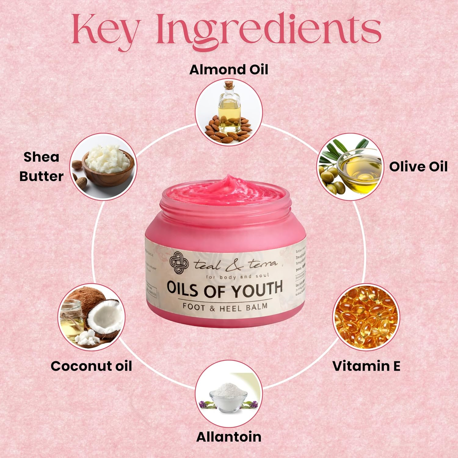 Teal & Terra Foot & Heel Repair Treatment Cream for Cracked Heels, Dry Skin, Feet Repair, Rough Heel, Knee Softens Hydrates Dry Feet, 50 G image number 3