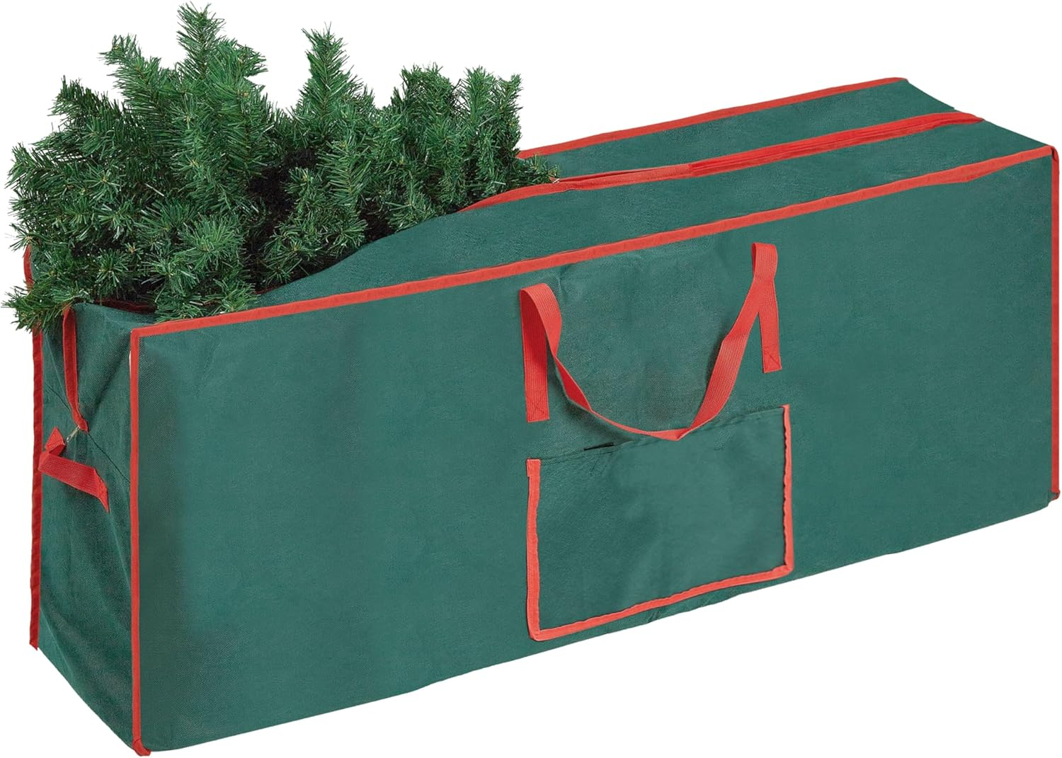 Christmas Tree Storage Bag - Large 52.3''X24.4''X12.6''/133X62X32Cm Holds up to 9Ft Tree - Damp-Resistant & Mould Proof Heavy Duty Organizer for Xmas Decorations image number 1