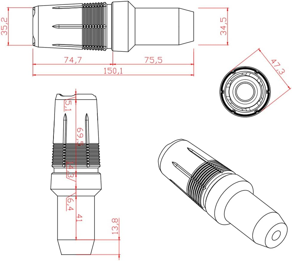 MOWOK Fit for KAWASAKI Z900 Z900Rs Z 900 2017-2021 2022 2023 2024 2025 Motorcycle Accessories Exhaust Slider Crash Protector Falling Protection Exhaust Crash Pad Frame Slider (Red, for Z900 (M10)) - Red image number 3