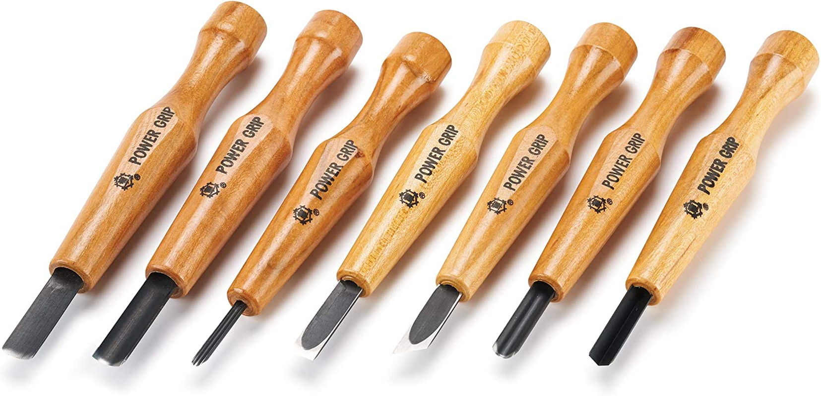 Power Grip Carving Tools Seven Piece Set image number 1