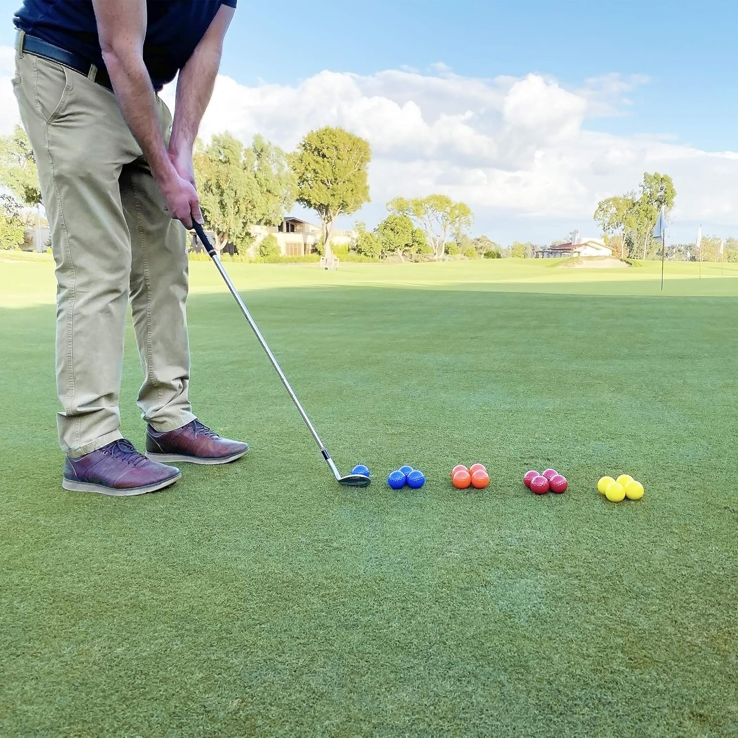 Gosports All Purpose Golf Balls for Play or Practice - Choose 16 or 32 Packs with Tote Bag image number 5