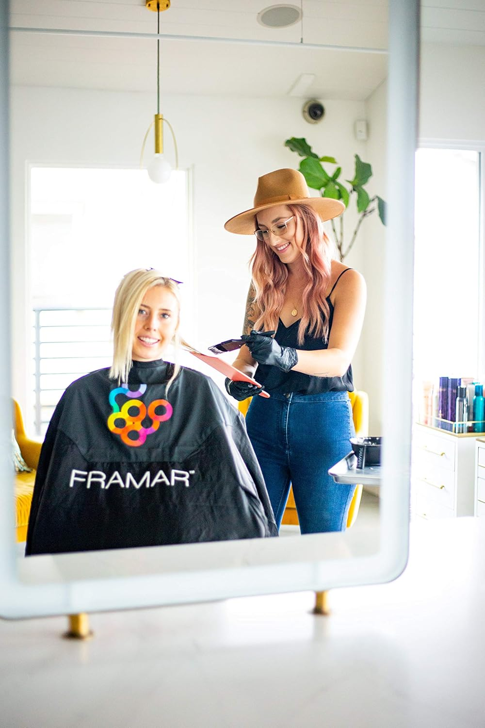 FRAMAR Board & Paddle Black & Pink image number 1