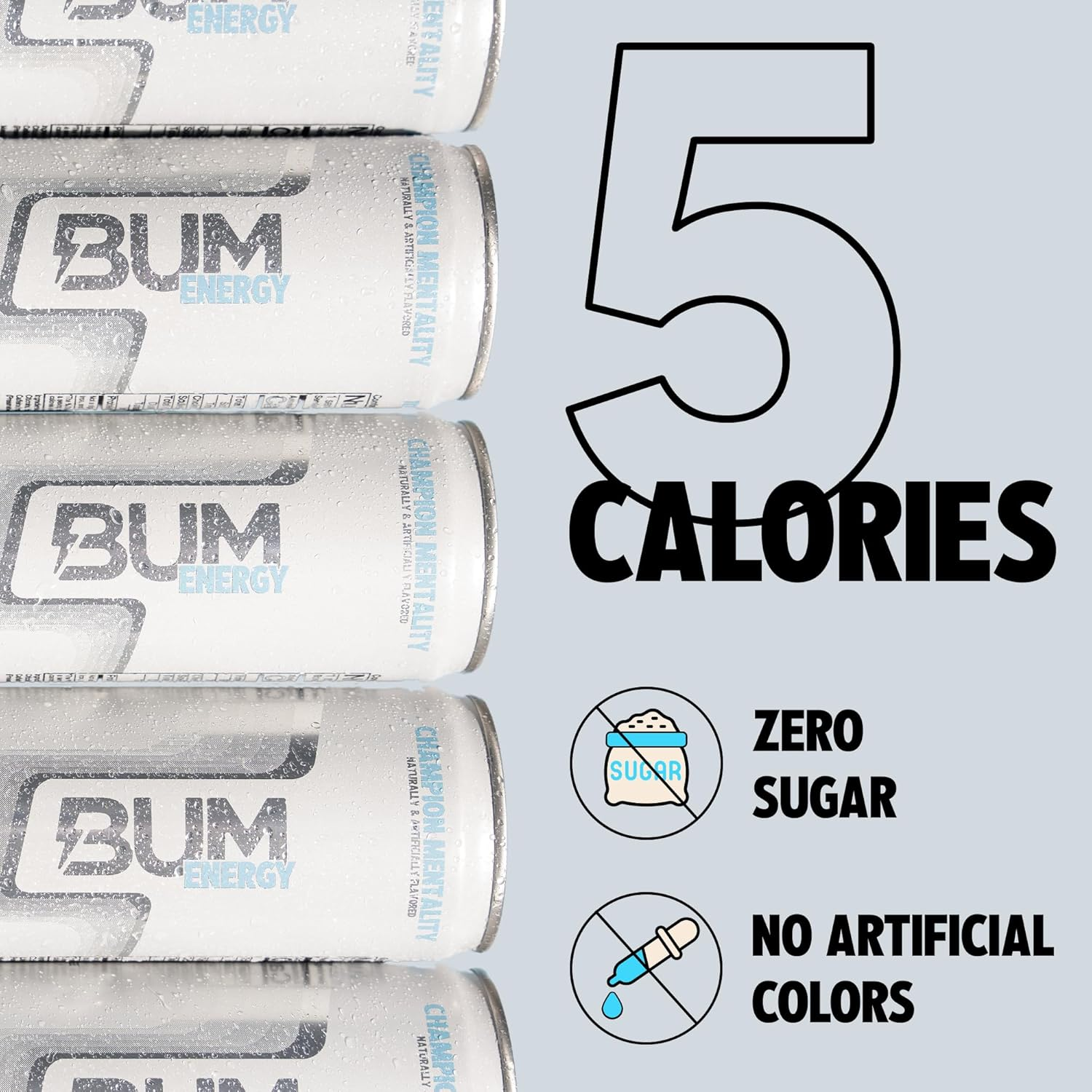 Bum Energy Champion Mentality Energy Drink 12 X 355Ml image number 4