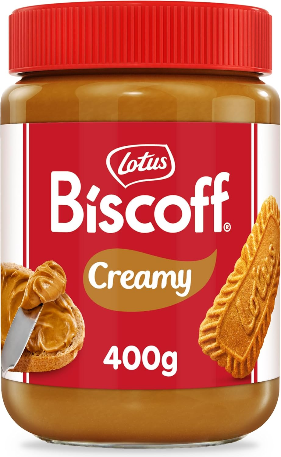 Lotus Biscoff - Sweet Spread - Smooth - 400G Pack of 1 - 400 G (Pack Of 1)