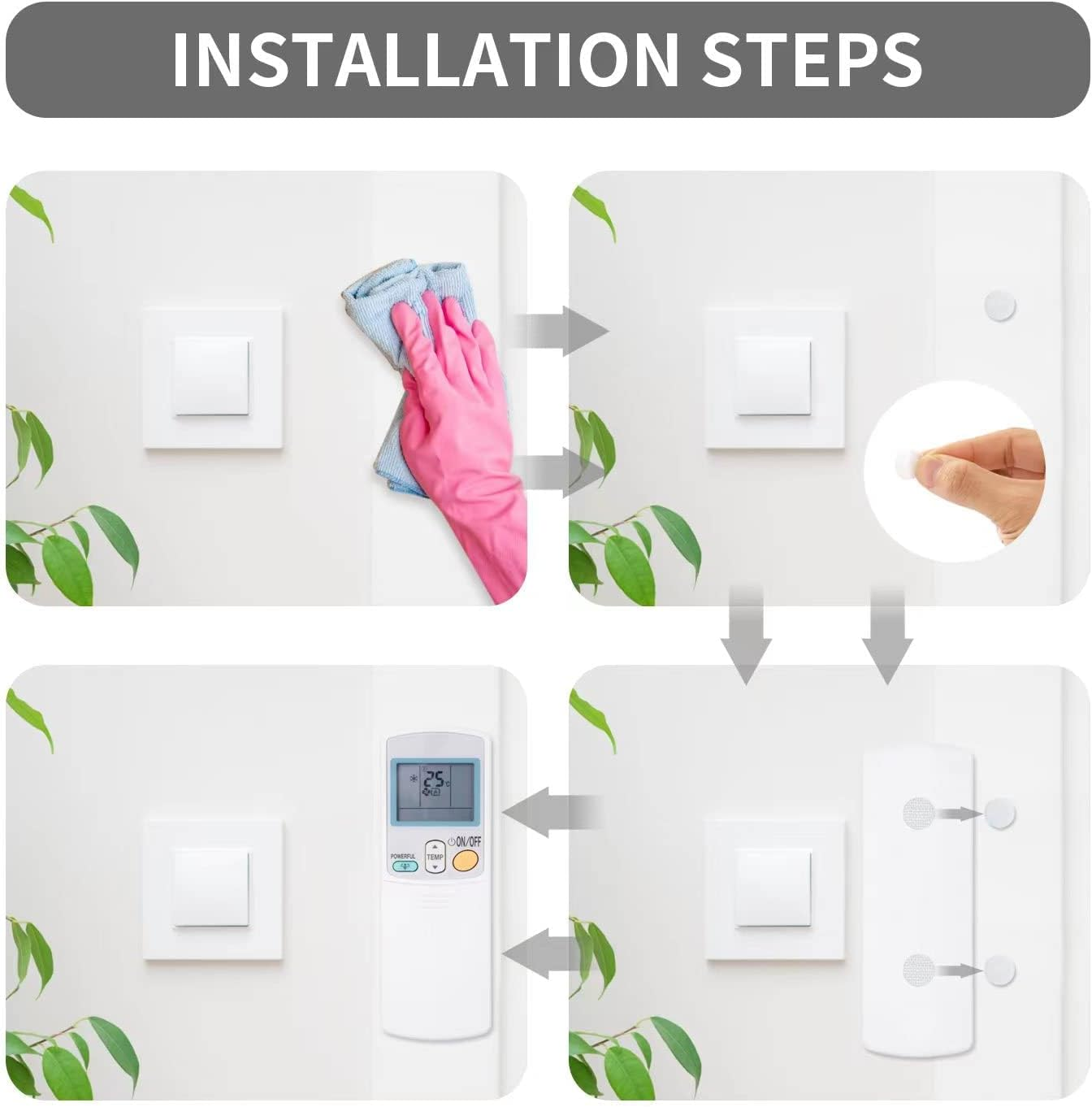 1000 PCS White Hook & Loop Self Adhesive Dots, 15Mm Waterproof Sticky Glue Back Coins Tapes for Home, Office, Classroom and Crafts (500 Pcs Hook & 500 Pcs Loop) image number 5