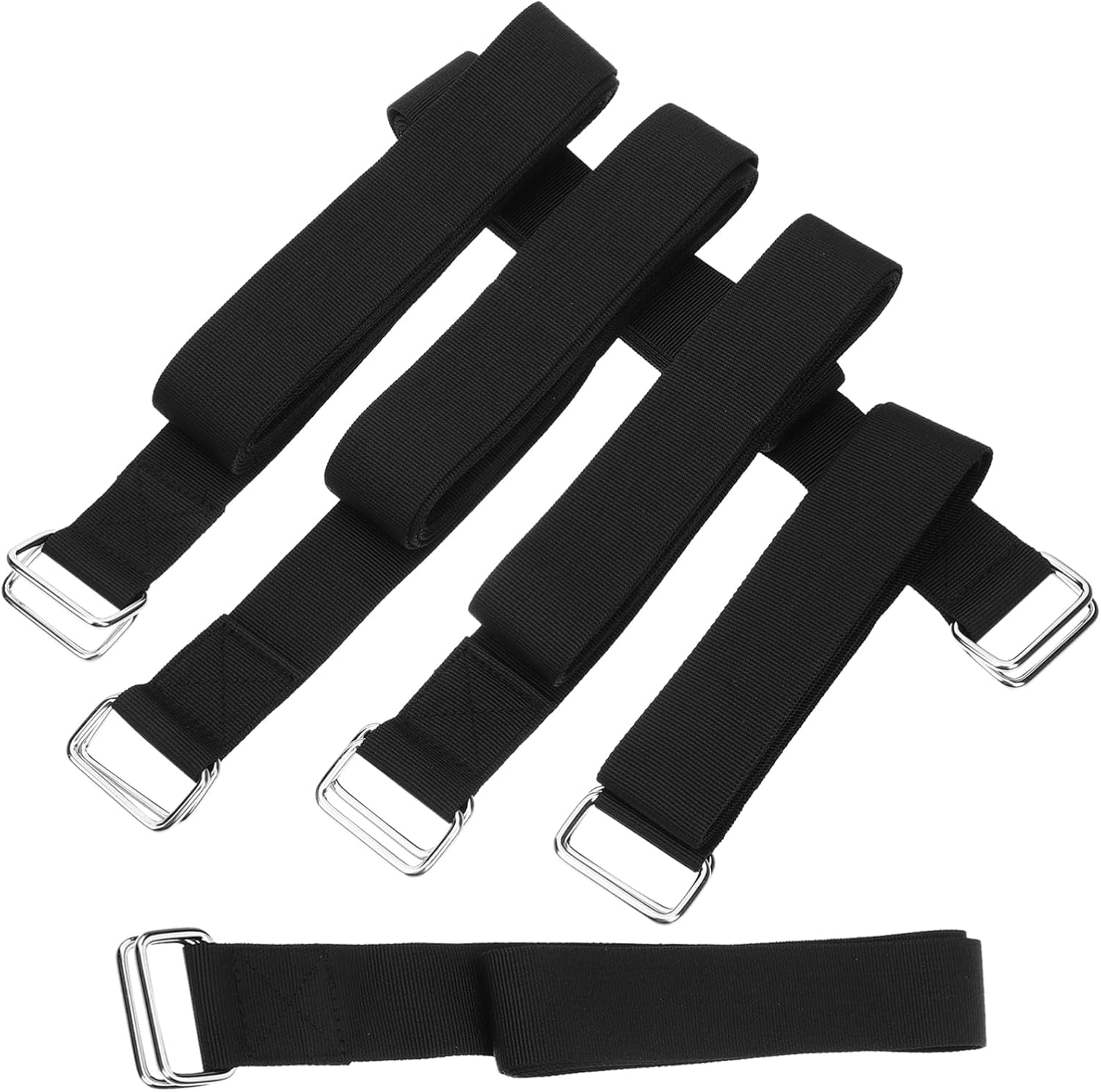 SHINEOFI 6Pcs Adjustable Cargo Bundling Straps with Double Iron Buckles Wear Resistant Luggage Tie down Straps for Secure Transport and Storage for Trucks and Roof Racks image number 6