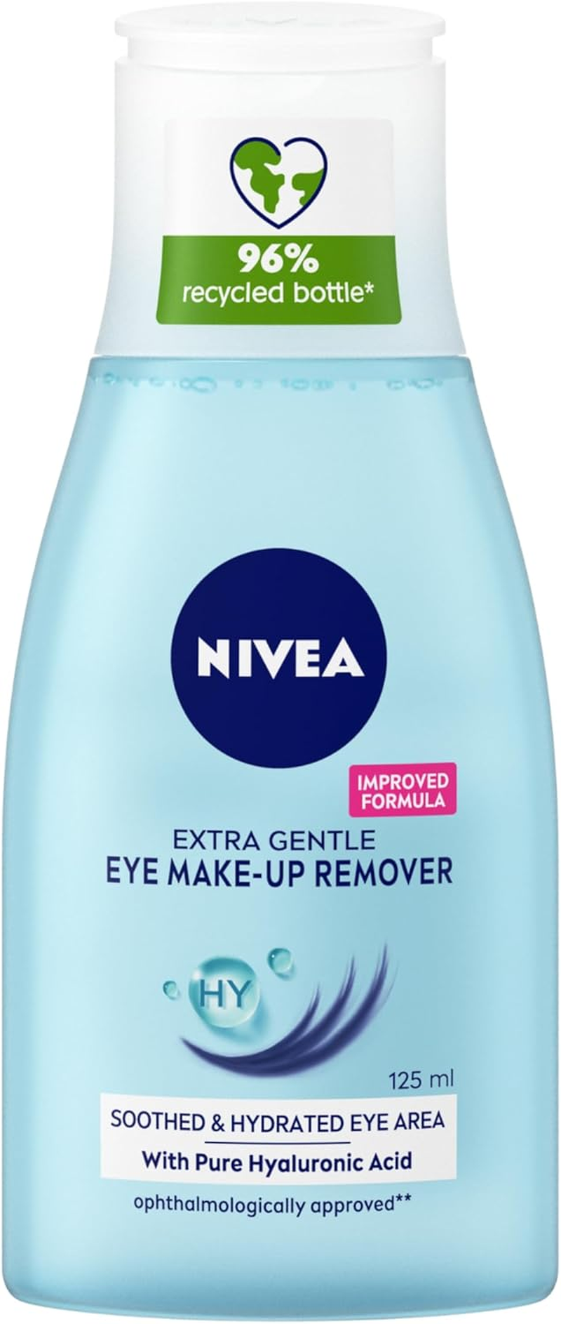 NIVEA Extra Gentle Sensitive Eye Make-Up Remover 125Ml image number 3