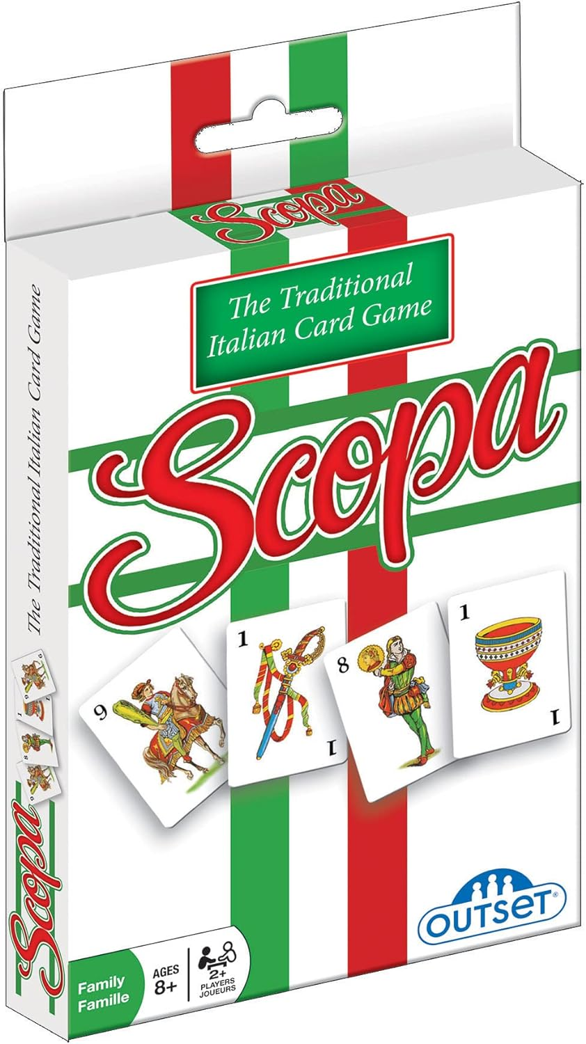 Outset Media Scopa (Single Deck) Card Game