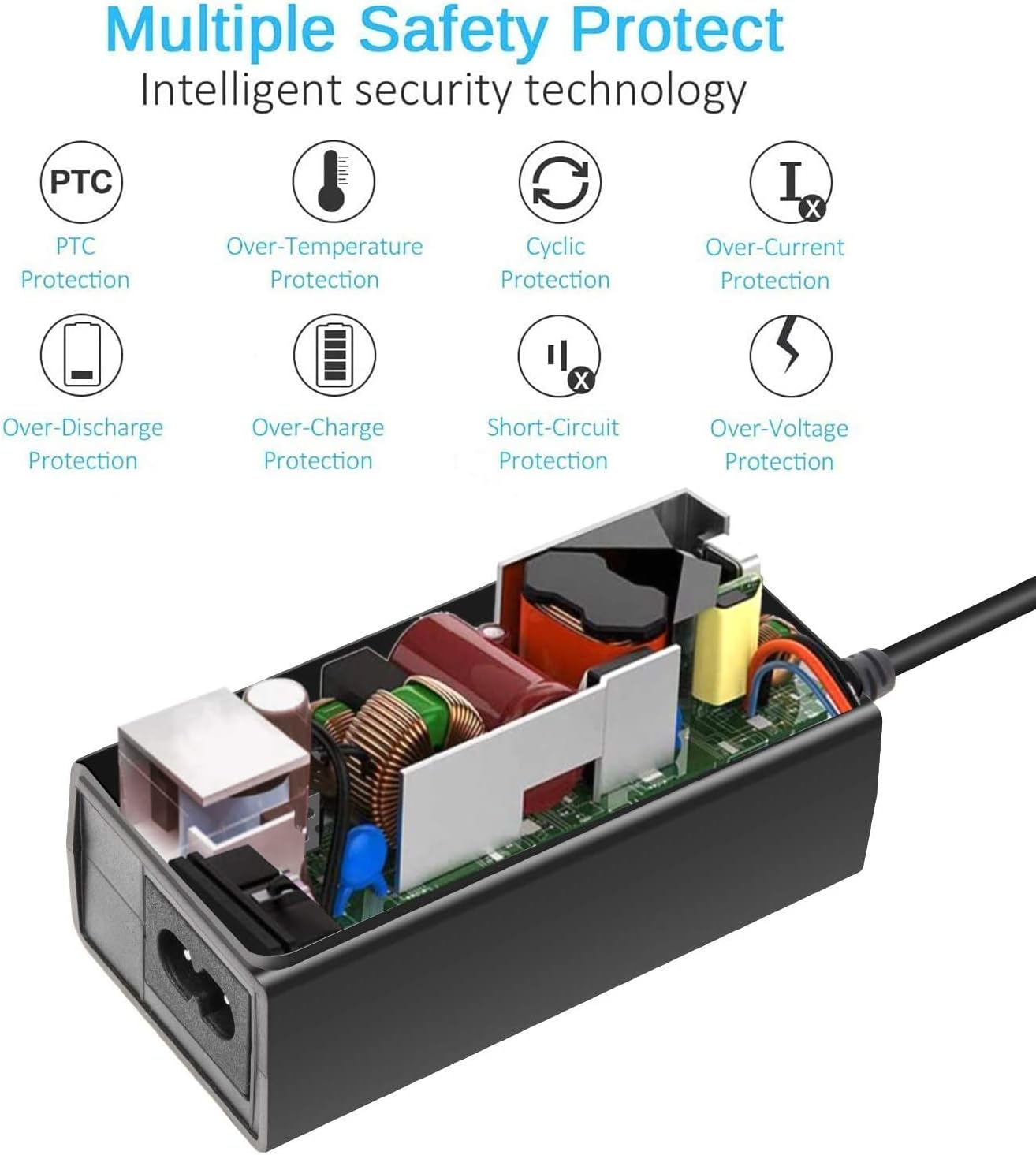 Kimaru DMW-DCC8 DC Coupler DMW-AC10 DMW-AC8 AC Power Adapter DMW-BLC12 Dummy Battery Kit for Panasonic Lumix DMC-GH2 G5 G6 G7 G80 G81 G85 G5X GX8 FZ300 FZ1000 FZ2500 DC-G90 G95 G99 Cameras. image number 5