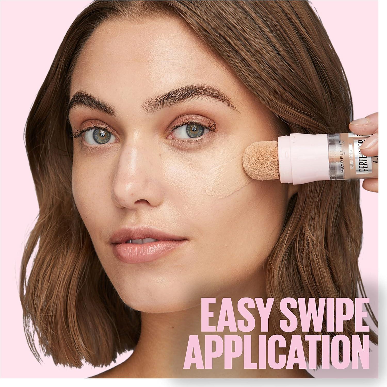 Maybelline Instant Age Rewind Instant Perfector 4-In-1 Glow Makeup - Primer, Concealer, Highlighter and BB Cream in 1, Fair/Light, 0.68 Fl Oz - Deep image number 3