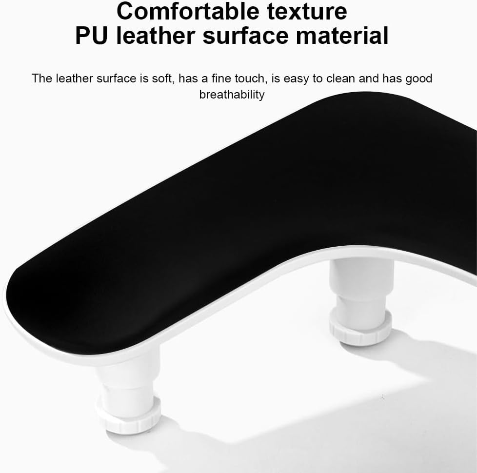 HHWRT Nail Arm Rest U Shape, Arm Rest for Nails Tech, Height Adjustable U-Shaped Arm Rest, U Shaped Manicure Hand Rest, Manicure Nail Pillow, Hand Rest Nail Cushion for Manicurists image number 5