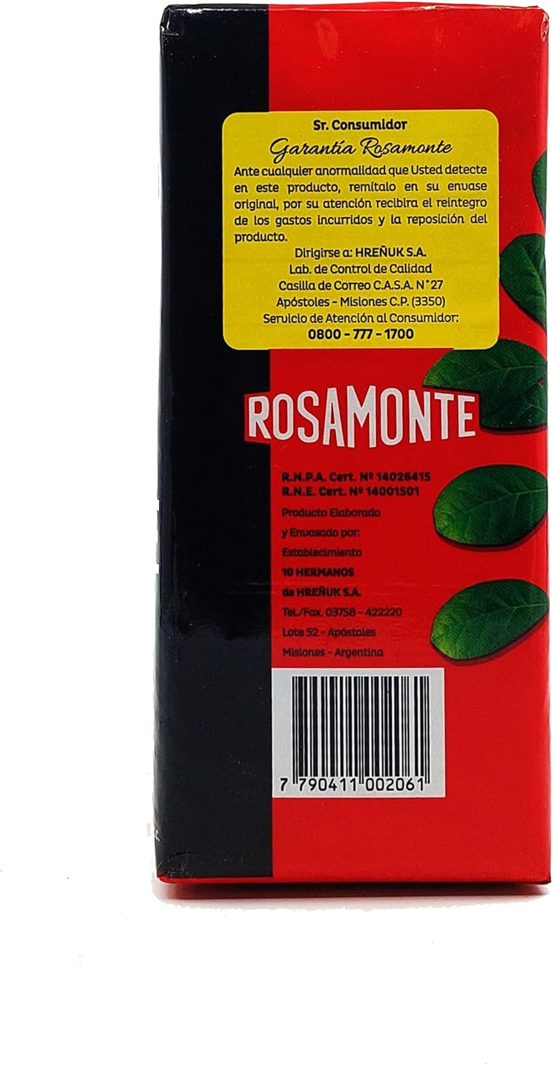 Rosamonte Yerba Mate Traditional Tea Pressed, 1 Kg image number 1