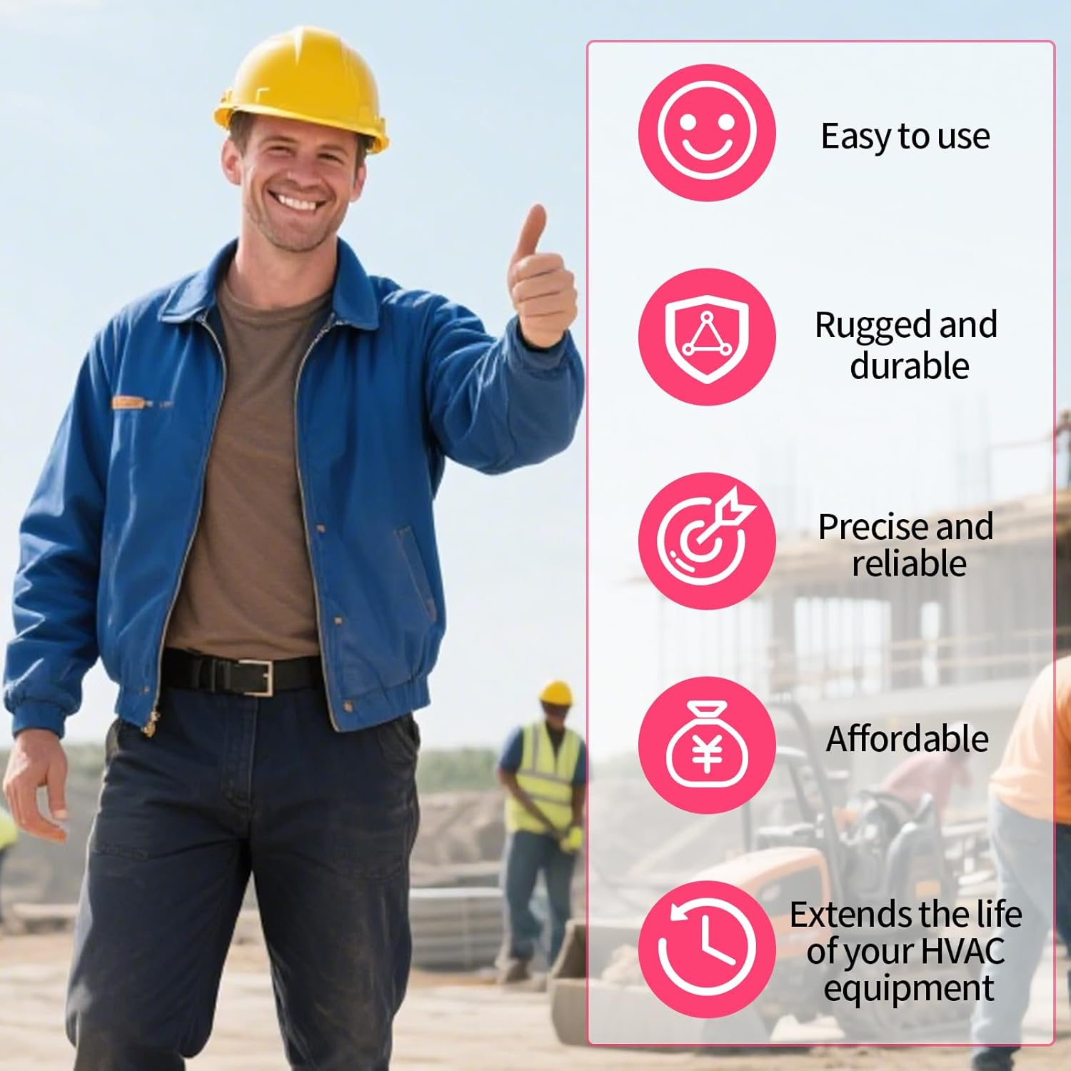 Brass Nitrogen Purge Tool for HVAC, 3-Mode Nitrogen Braze Flow Regulator Adapter with 1/4" Flare Connection, Essential HVAC Brazing and Maintenance Equipment image number 2