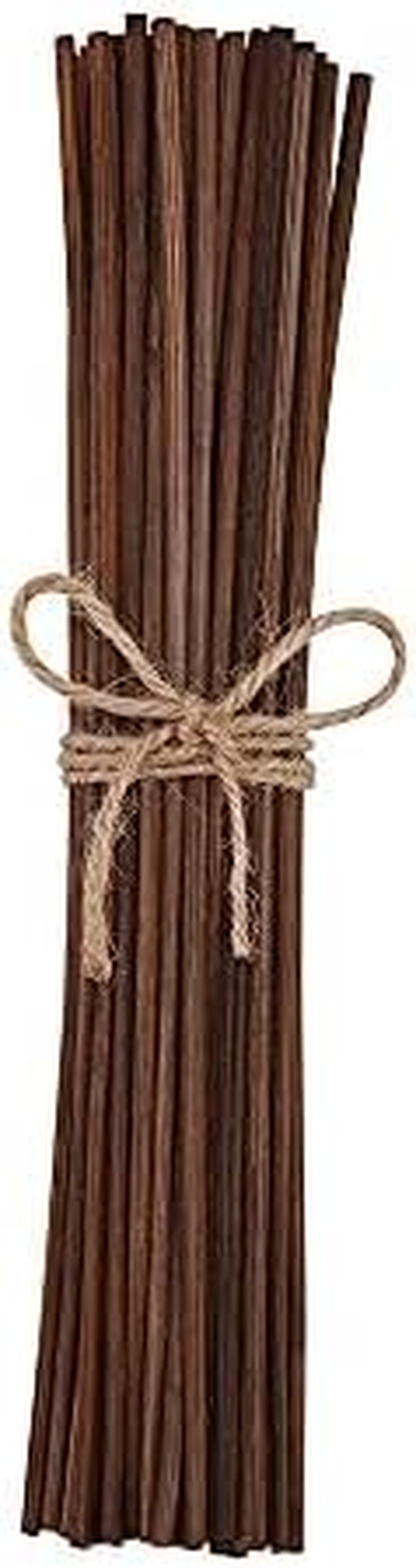 10 Inch 100 PCS Natural Rattan Wood Reed Diffuser Sticks Essential Oil Aroma Replacement Aroma Reed Diffuser Sticks