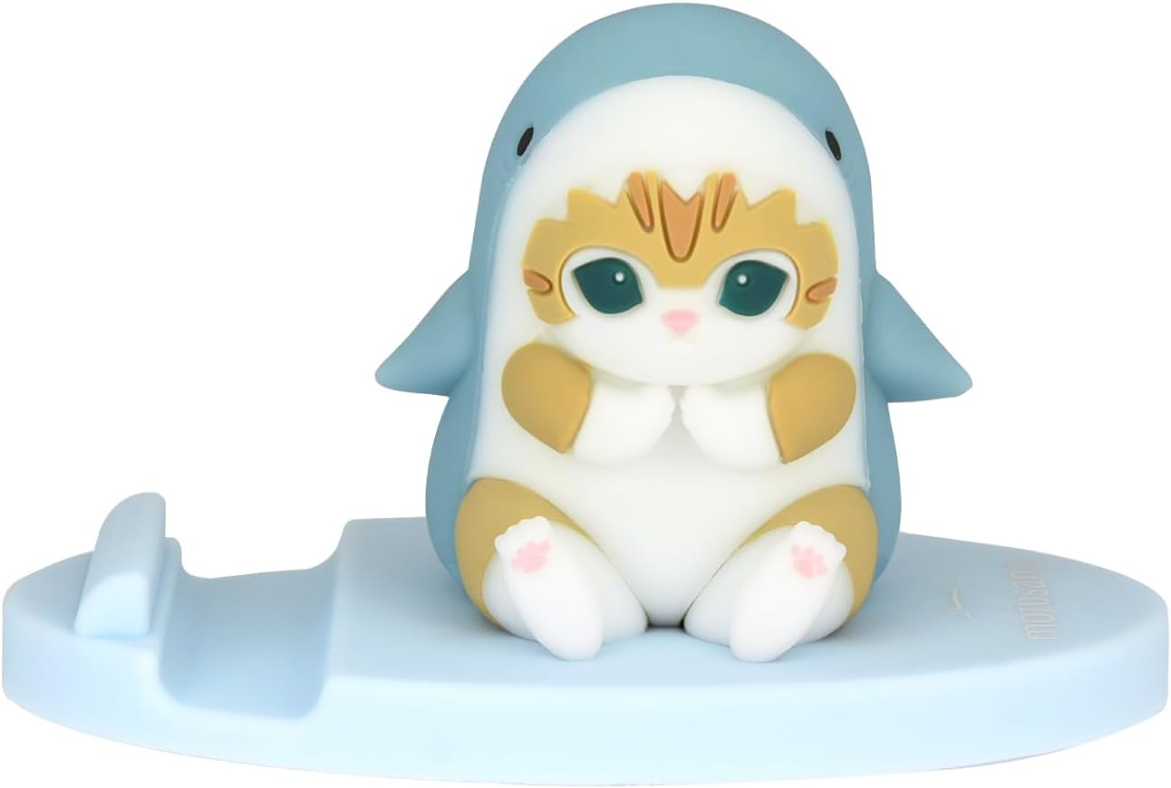Gourmandies Mofusand Mascot Mobile Stand Shark Nyan MOFU-56A image number 3