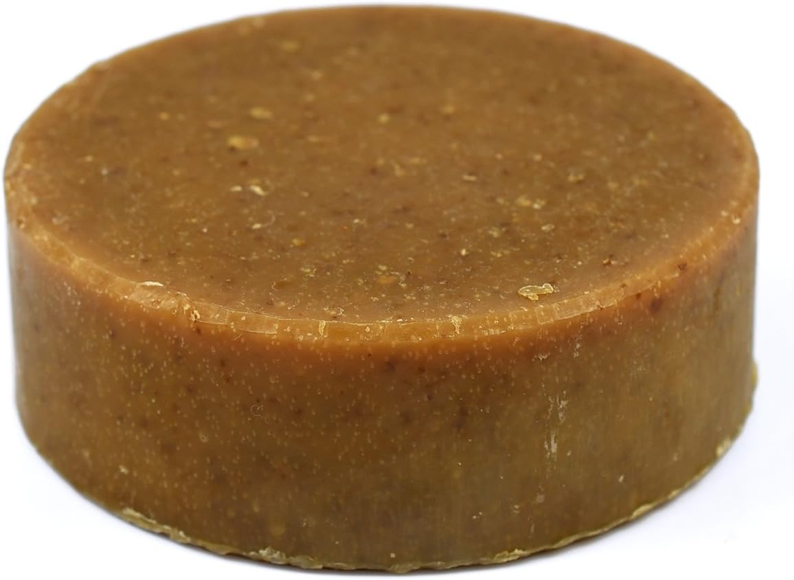 Seattle Sundries Sweet Honey & Oatmeal Soap for Women & Men - 1 (4Oz) Exfoliating All-Natural Bar Soap in a Reusable Travel Tin - Highlander Theme Stocking Stuffer Gift