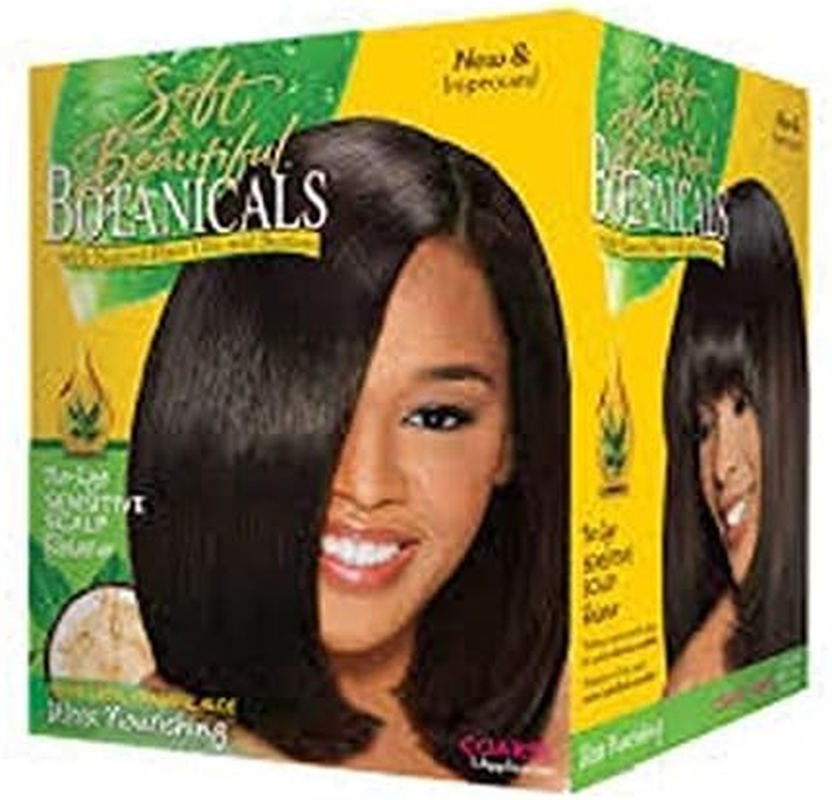 Soft & Beautiful Botanicals No Lye Sensitive Scalp Relaxer Coarse 1 Application image number 1