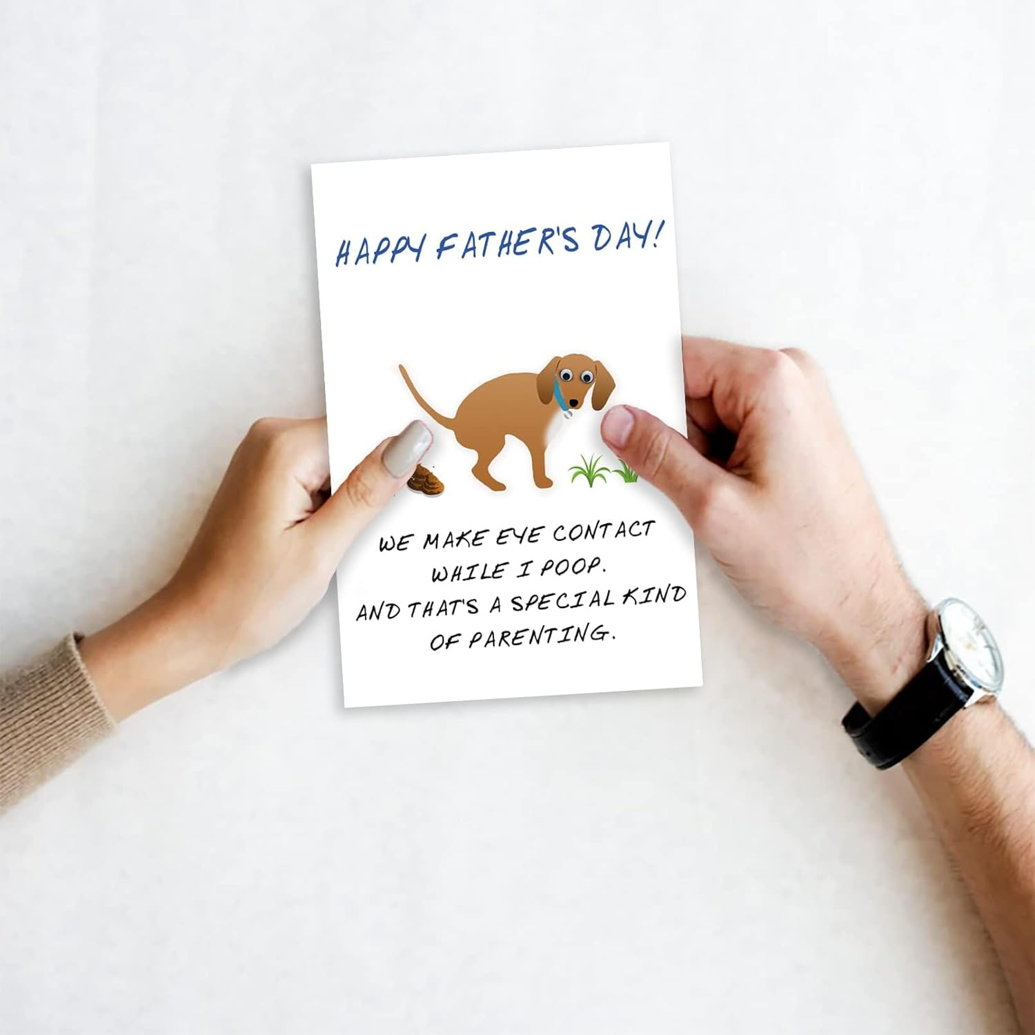 Funny Father&rsquo;S Day Cards from Dad, Best Fathers Cards Gifts from Son, Fathers Day Card with Envelope, Gifts for Men from Daughter image number 3