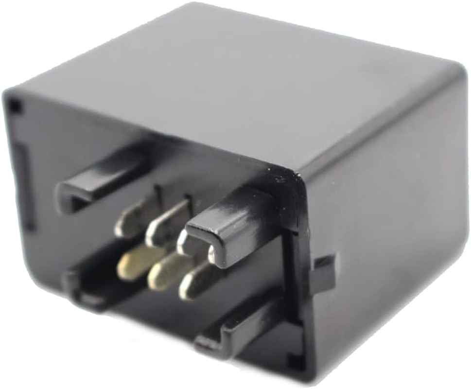 Premium Motorcycle Parts Motorcycle Relay Assembly Turn Signal Light for Suzuki AN250 Burgman DL1000 V-Strom DR-Z400E 38610-03F01 Accessories (Color : Black) image number 4