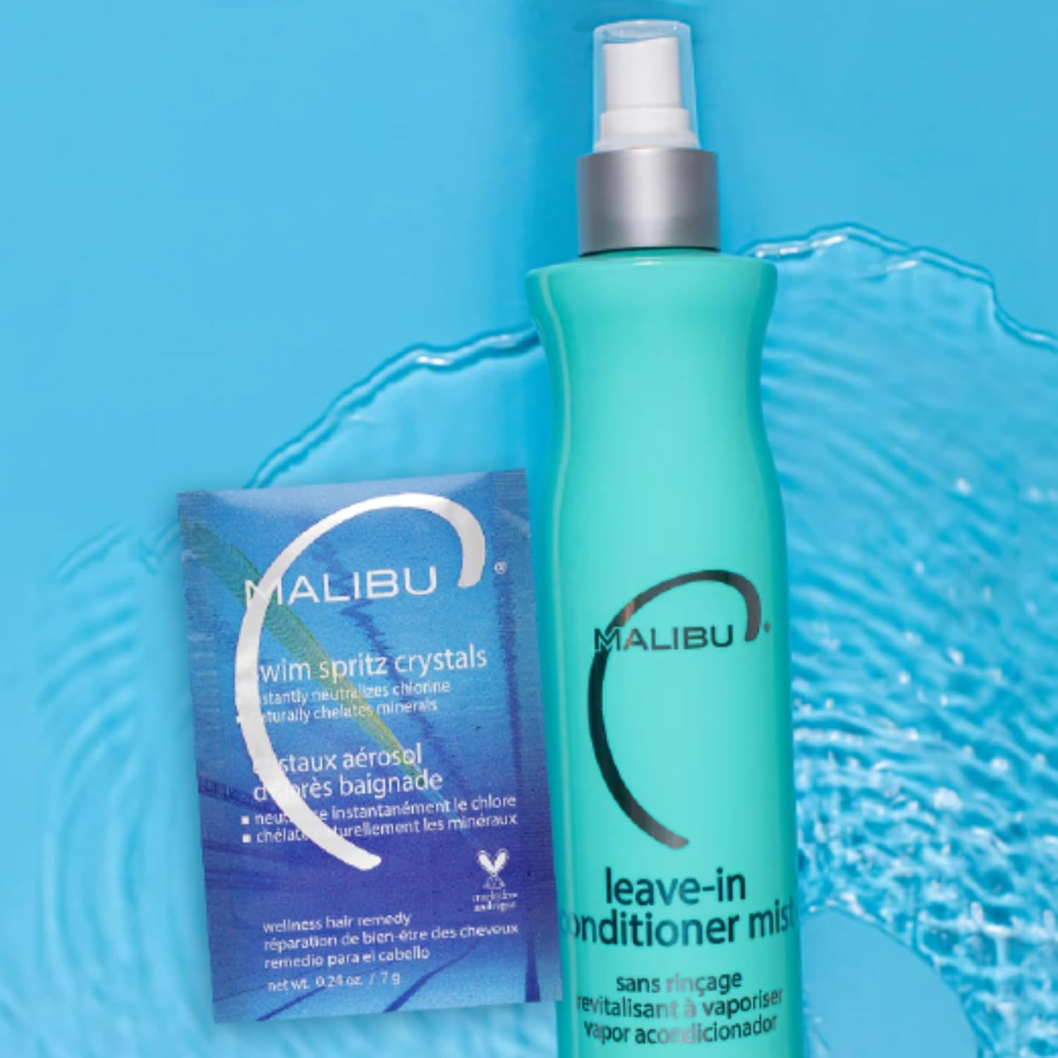 Malibu C Swim Spritz Crystals, 7 G. image number 4